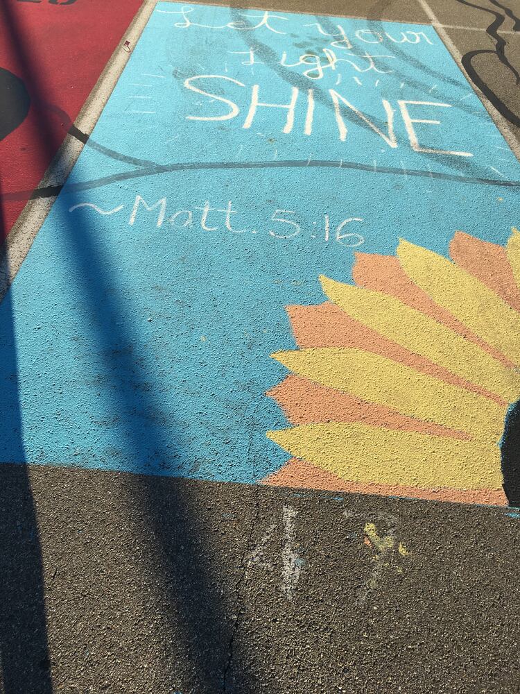 Lakota West senior parking spaces