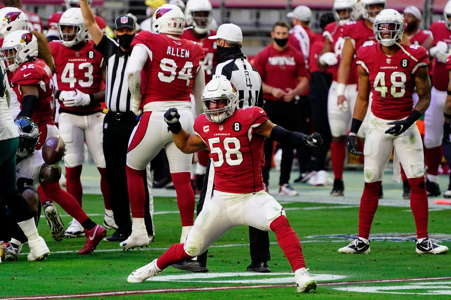 Eagles Cardinals Football