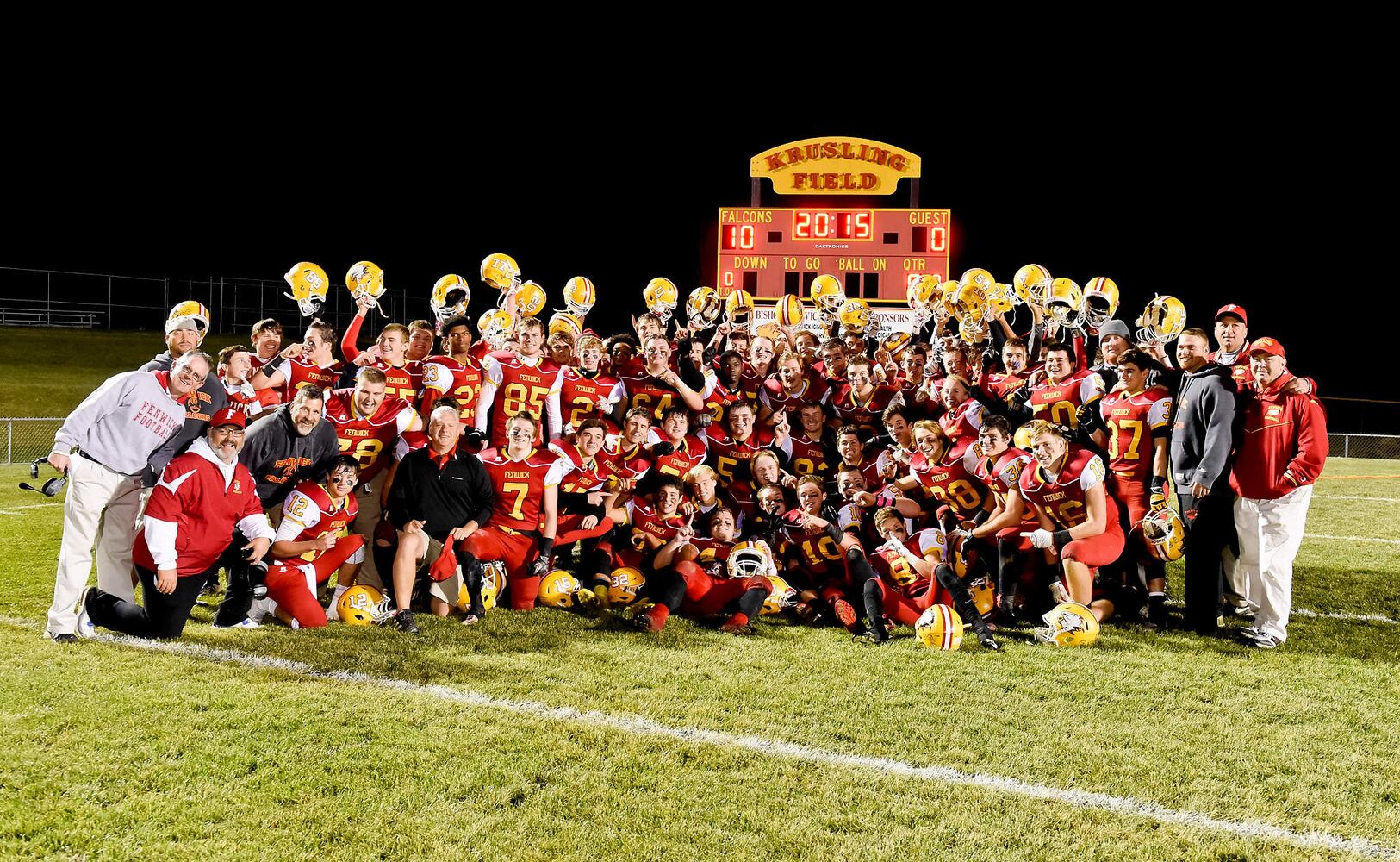 Carroll vs Fenwick Football