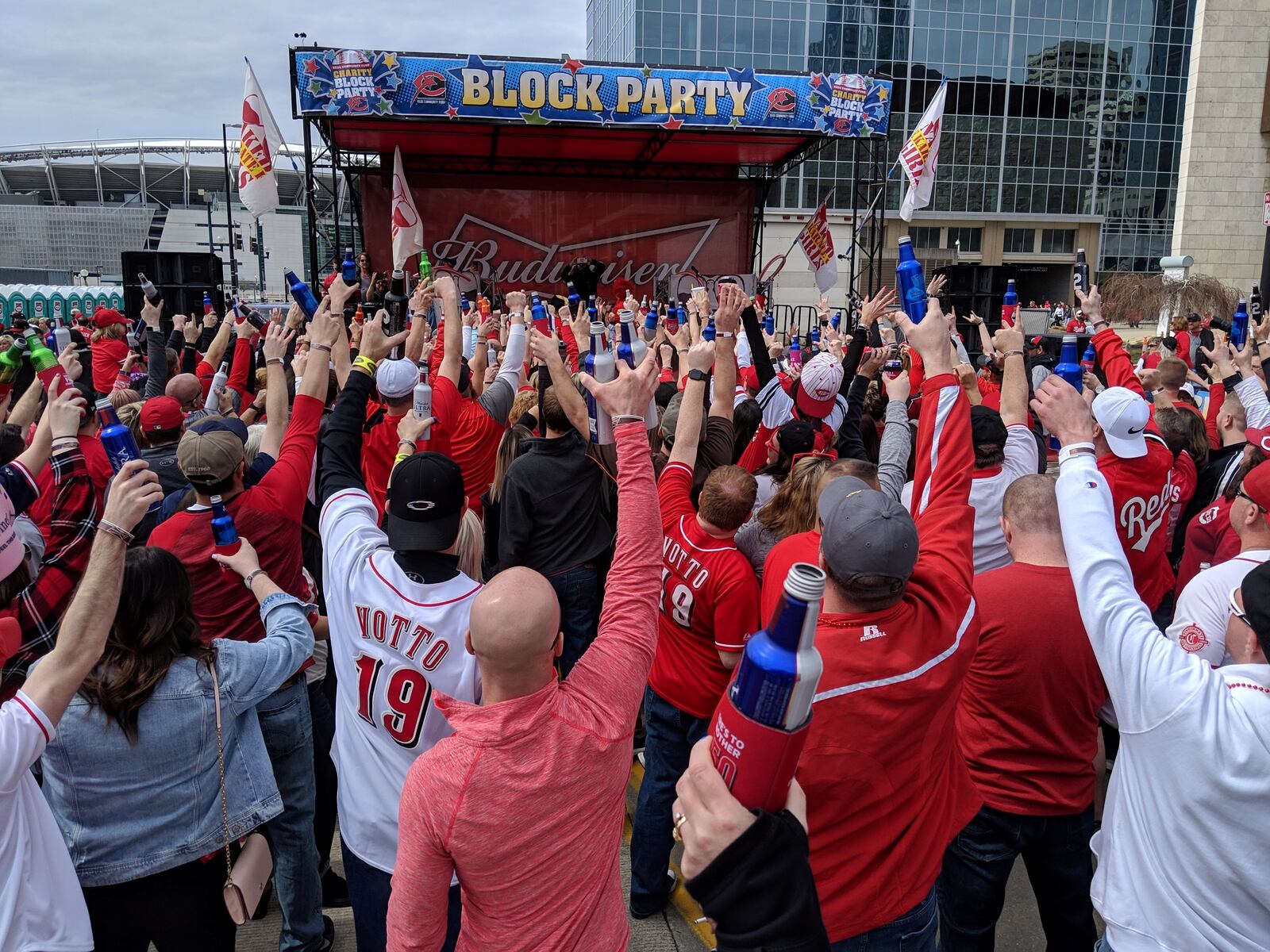 The Block Party, a widely popular event before Reds Opening Day, won't be held this year due to the coronavirus pandemic. SUBMITTED PHOTO