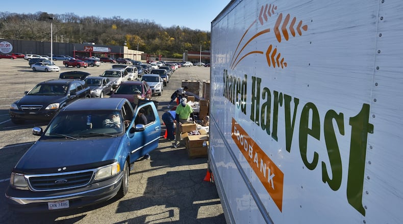 Shared Harvest is one of the new partners with the Hamilton Amusement and Hospitality Association (HAHA) and it's Hamil-Turkey project, which provides Thanksgiving meals to those in need around the city. Between precooked meals, meal kits and buffets, HAHA hopes to feed upwards of 5,000 people thanks in part to the 1,000-turkey donation from Shared Harvest. Last year, they served 700 people. NICK GRAHAM/FILE