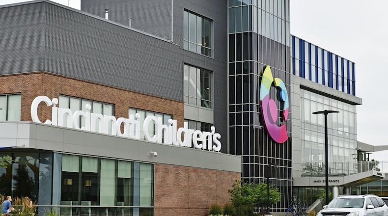 Cincinnati Children’s Hospital Medical Center, which operates Cincinnati Children’s Liberty Campus in Liberty Twp., has slipped one spot to U.S. News and World Report’s ranking of pediatric hospitals and now ranks third in the nation. NICK GRAHAM/STAFF