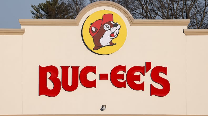 Construction of Buc-ee's in Huber Heights near the Interstate 70 and Ohio 235 interchange is nearly complete. The superstation is scheduled to open to the public on April 6. BRYANT BILLING / STAFF