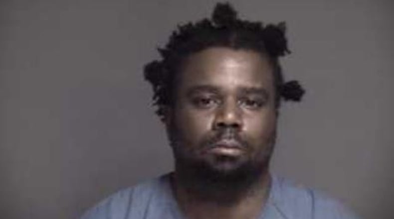 David Barron, 38, of Cincinnati, at the time of his arrest in May in a human trafficking case in Warren County.