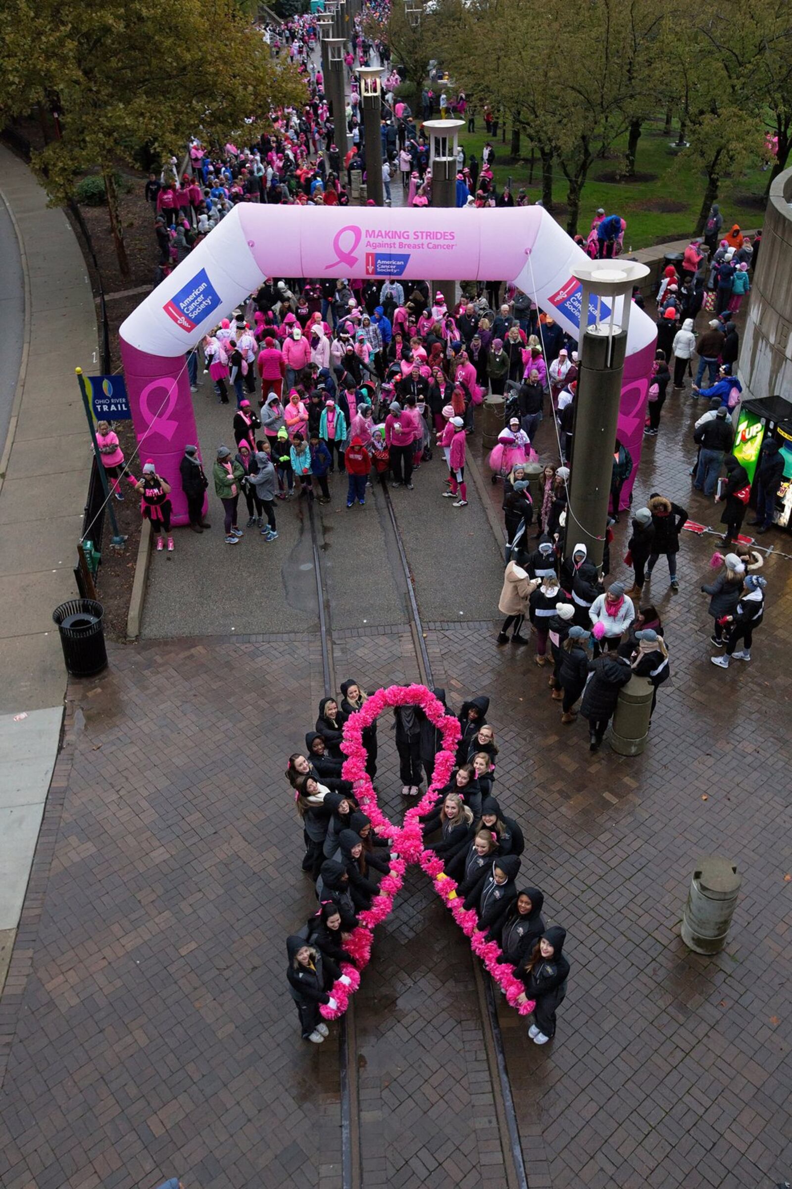 The Making Strides Against Breast Cancer Walk in Cincinnati will take place Saturday, Oct. 27, at Yeatman’s Cove in Cincinnati.l Nationwide, more than 1.2 million participants raised more than $60 million in Making Strides events last year. CONTRIBUTED