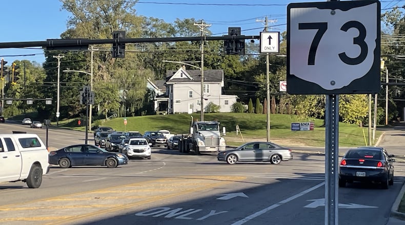 Franklin is extending a freeze on new development for stretches of Ohio 73, Ohio 123 and Dixie Highway. NICK BLIZZARD/STAFF PHOTO