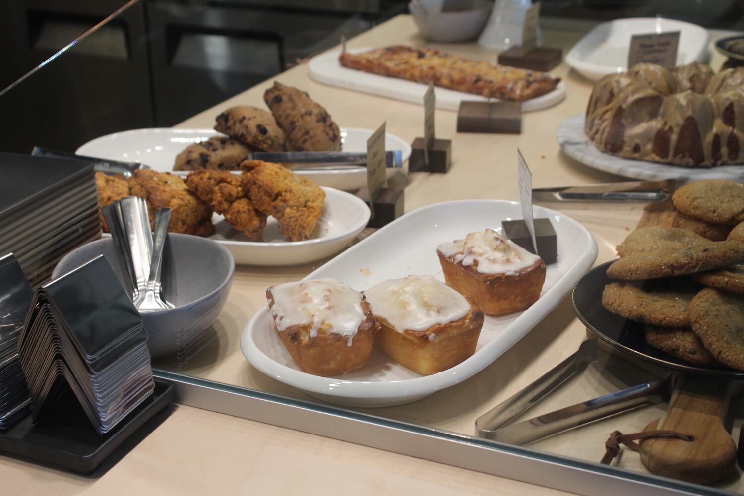 PHOTO:  look inside of the new Ghostlight Coffee shop location next to Old Scratch Pizza