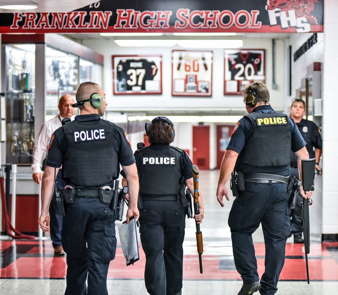 Franklin High School holds active shooter training for students