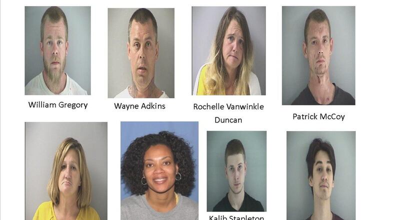 The Butler County Undercover Regional Narcotics Taskforce (B.U.R.N.) conducted a county-wide sweep on individuals who had outstanding drug-related warrants and arrested 14 people during the operation.