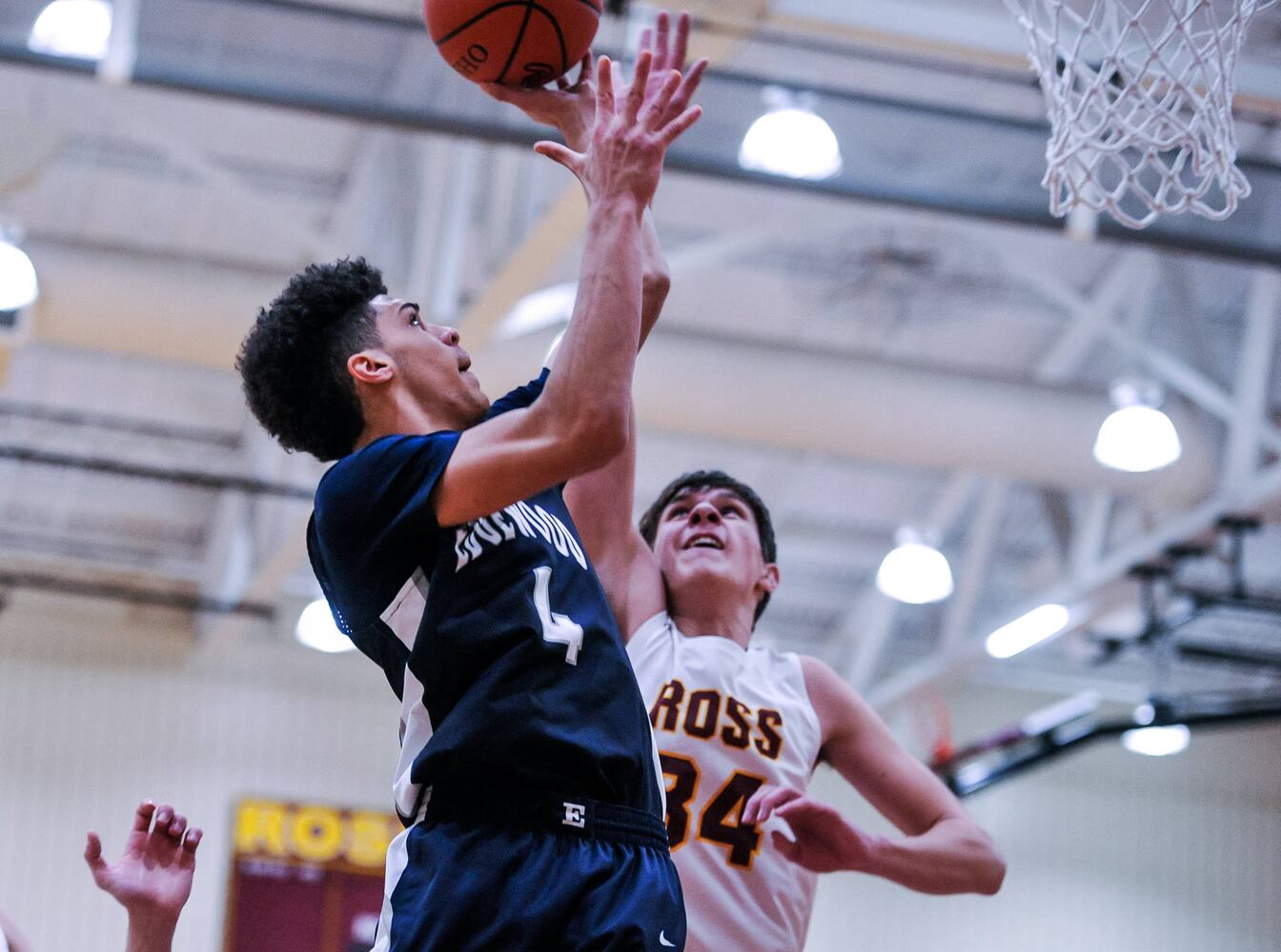 Ross vs Edgewood basketball