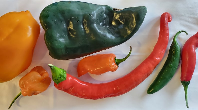 These peppers are from Stoney Hedgerow Farm and are available at MOON Co-Op in Oxford. CONTRIBUTED