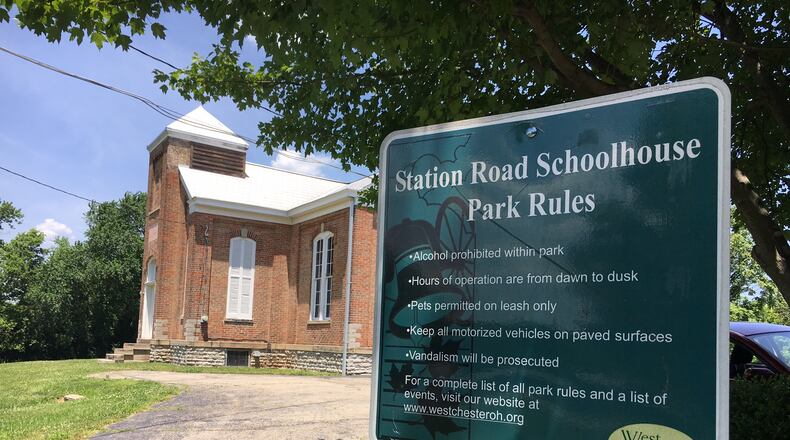 The historic Station Road schoolhouse will be sold to the owners of the Community Montessori School for $250,000. MICHAEL D. CLARK/STAFF