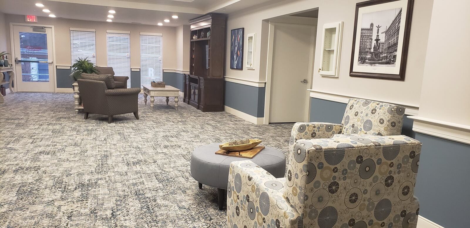 Chesterwood Village at 8073 Tylersville Road, West Chester Twp., spent about five months expanding its assisted living and memory care areas. Renovations added 36 units to give the facility 81 such units. ERIC SCHWARTZBERG/STAFF