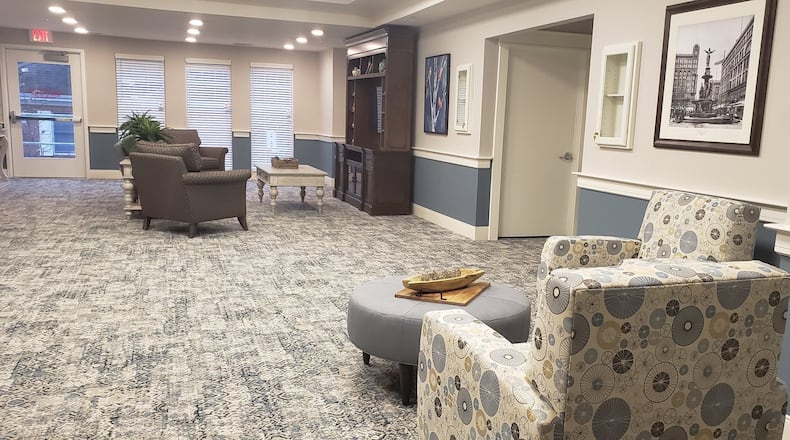 Chesterwood Village at 8073 Tylersville Road, West Chester Twp., spent about five months expanding its assisted living and memory care areas. Renovations added 36 units to give the facility 81 such units. ERIC SCHWARTZBERG/STAFF