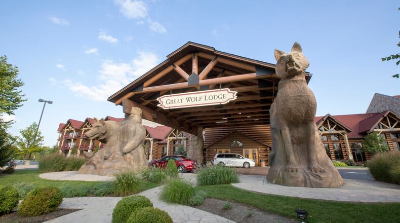Great Wolf Lodge in Mason is Warren County’s largest hotel. FILE