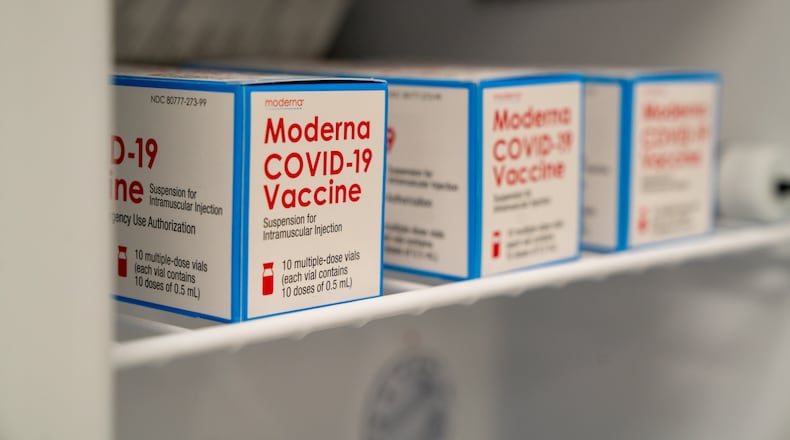 Upper Valley Medical Center in Troy received 600 doses of the Moderna coronavirus vaccine Monday morning.