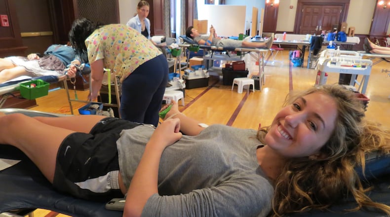 Thanksgiving week begins the holiday season, which is a challenging time for maintaining the area blood supply, according to officials with the Community Blood Center.