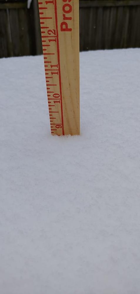 Butler County snow photos Jan. 12-13, 2019