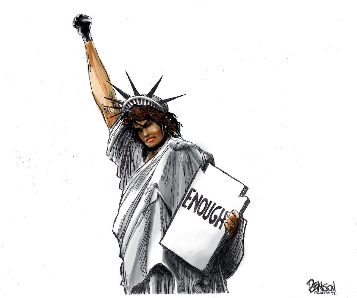 Week in cartoons: Mass shootings, Afghanistan exit and more