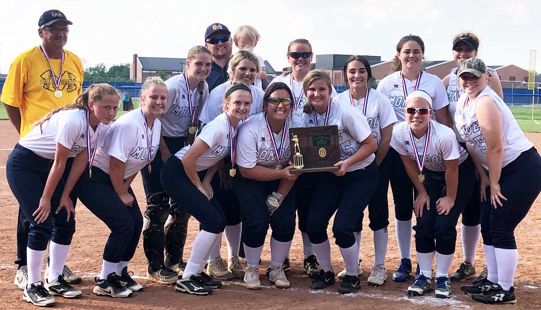 PHOTOS: Monroe Vs. Springfield Shawnee Division II District High School Softball