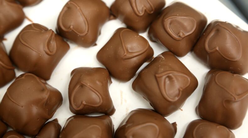 Wine and chocolate lovers from across the region know that downtown Middletown is the place to be for the 9th annual Women’s Wine & Chocolate Walk this weekend. Pictured here are Esther Price chocolates. FILE PHOTO