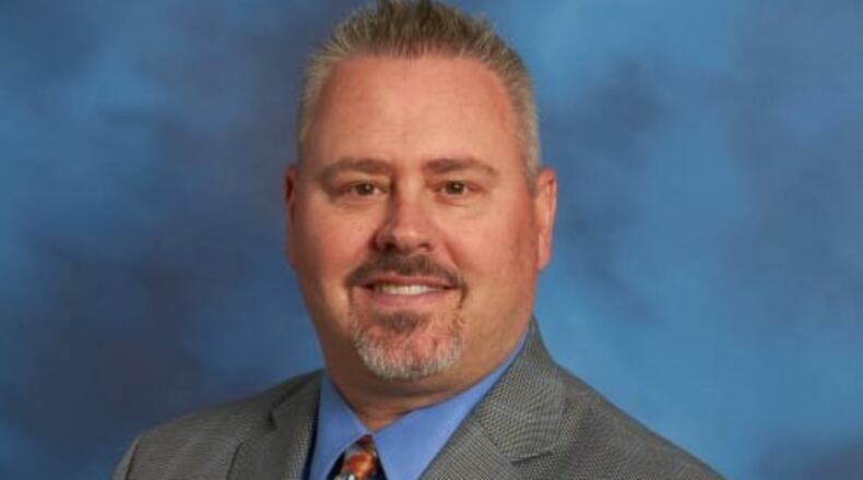 The principal of Lakota East High School, who was under investigation by school district officials, resigned today, said Lakota Schools officials. Rob Burnside, who had been on ordered leave since earlier this month, was accused by school district officials of alleged insubordination and failure to follow orders from his supervisor regarding a former student of the school, according to Lakota school records. (File Photo/Journal-News)