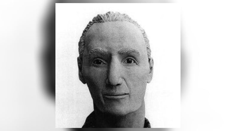 Artist rendering of a man who is still unidentified who was found dead May 18, 1997 in the Great Miami River in Fairfield Twp. near Reigart Road.