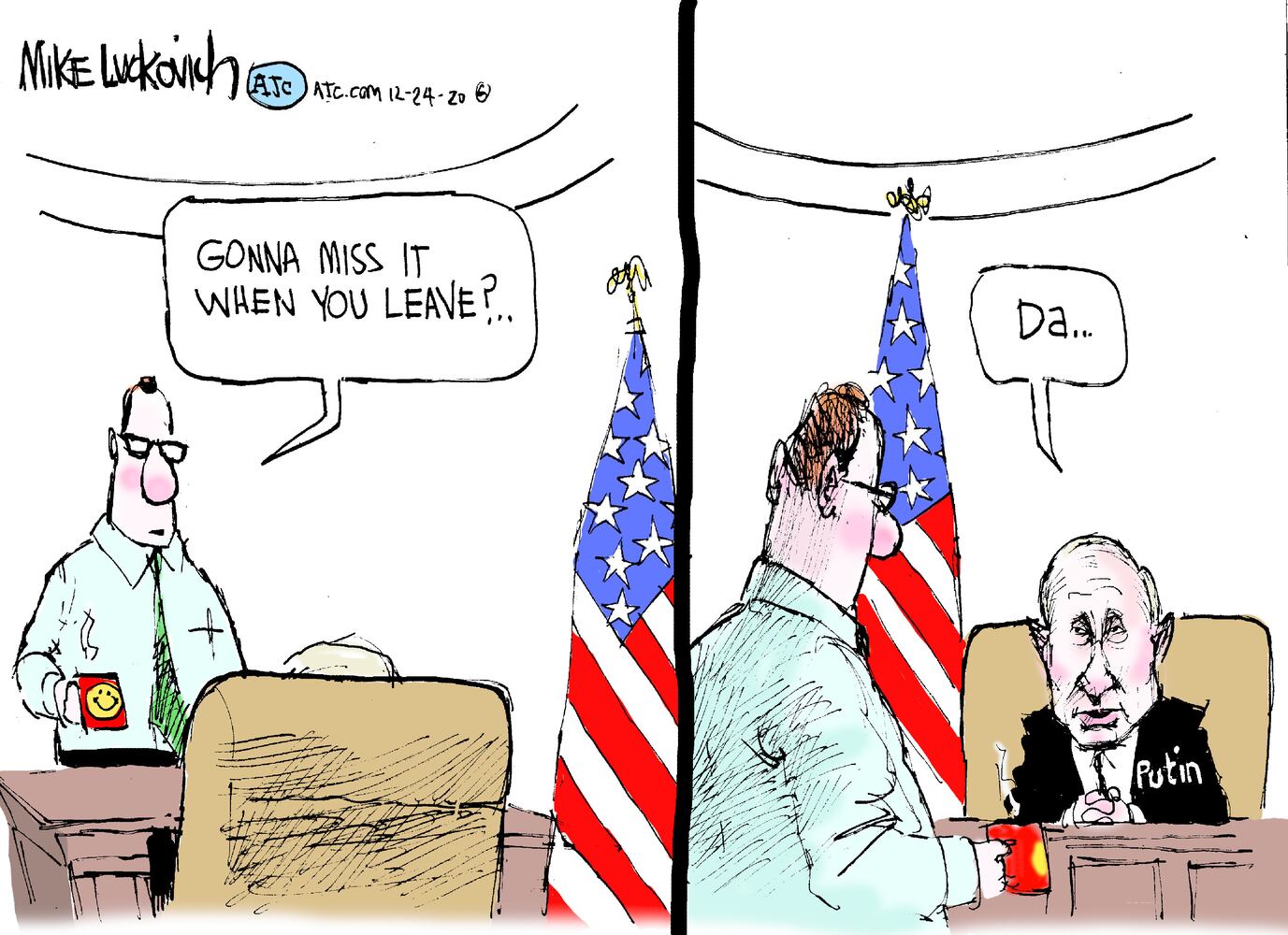 Week in cartoons: Stimulus checks, Christmas and more