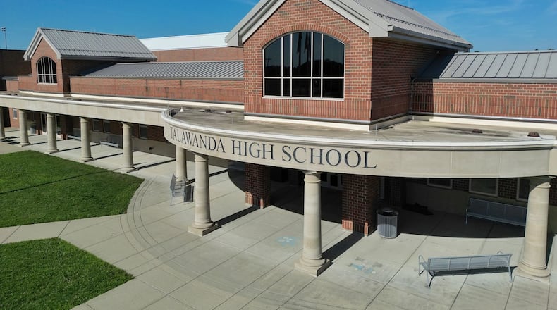 Talawanda High School and sports fields, 2023. NICK GRAHAM/STAFF