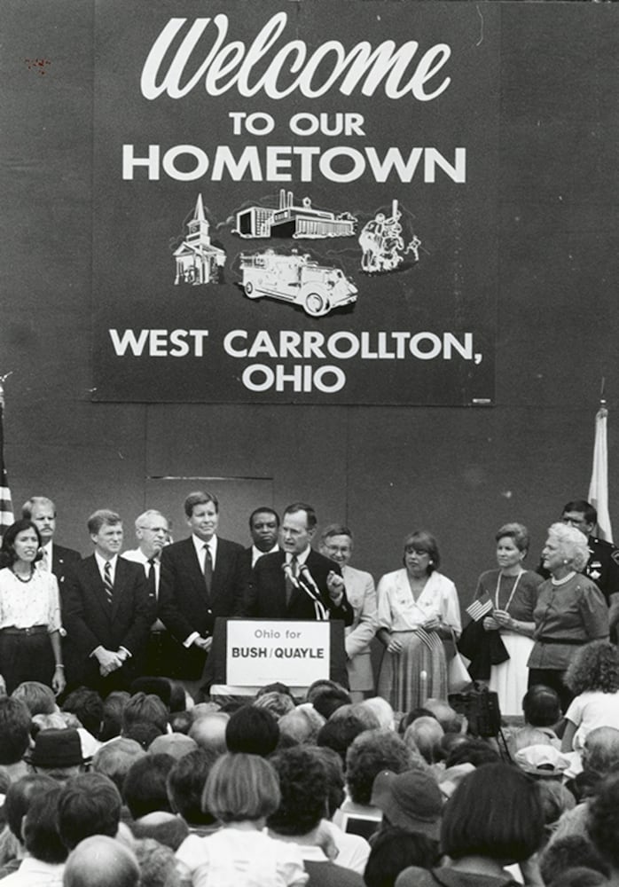 George H.W. Bush appearances in southwest Ohio