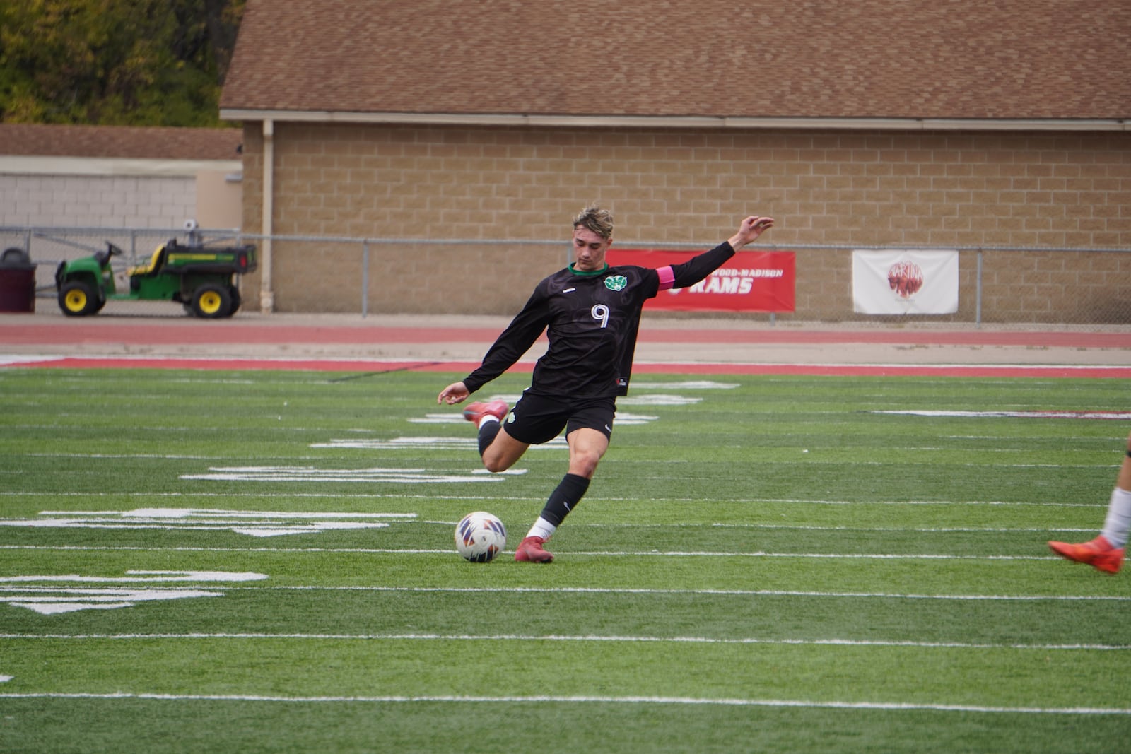 Badin’s Luke Hickey prepares to send a shot at the net against Tippecanoe earlier this postseason. CHRIS VOGT / CONTRIBUTED