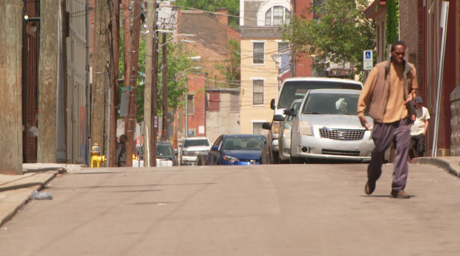 Cincinnati police plan to put barricades up on Republic Street in May to stop an open-air drug market. RAY PFEFFER/WCPO