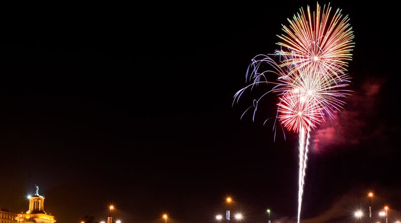 FILE: Hamilton held its Independence Day celebration and fireworks display on Saturday, July 4, 2015, along the Great Miami River. NICK GRAHAM/STAFF