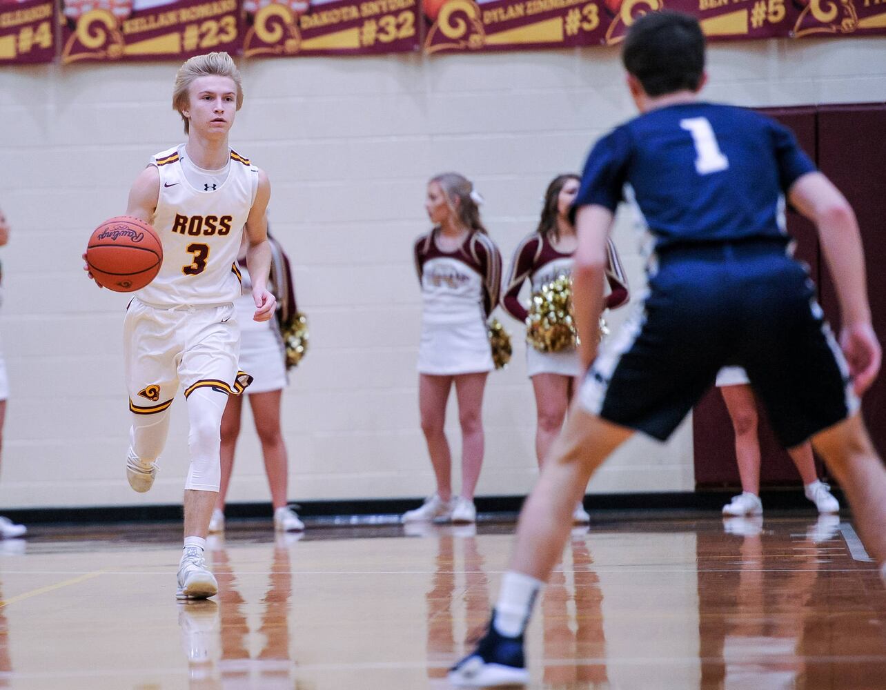 Ross vs Edgewood basketball