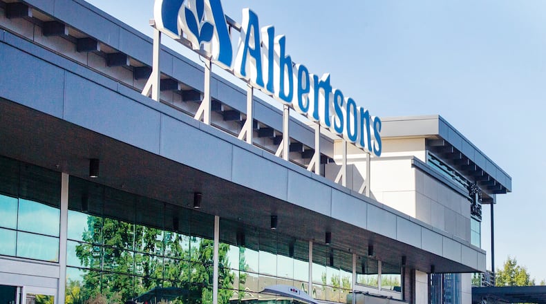 FILE - An Albertsons grocery store is seen in Boise, Idaho, on Oct. 14, 2022. (Sarah A. Miller/Idaho Statesman via AP, File)