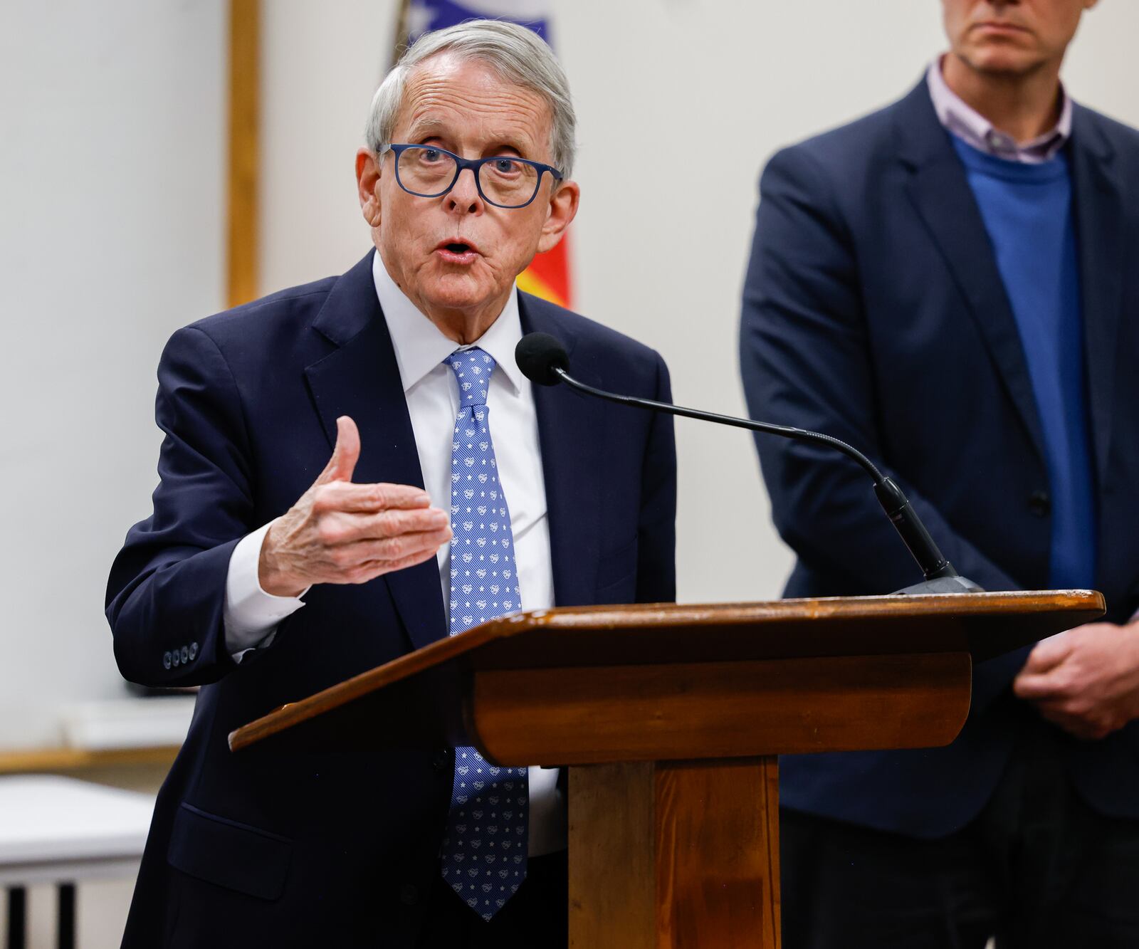 Gov. Mike DeWine in March 2025. FILE PHOTO