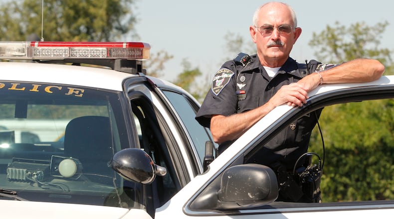 Former Monroe police officer Bobby Sparks is pictured in this 2012 photo. Sparks was arrested May 10 after he allegedly went outside his home in the 300 block of Yankee Road and fired a gun while intoxicated and naked. STAFF FILE/2012