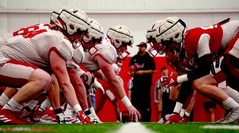 Miami held it's annual spring showcase on Saturday inside the Dauch Indoor Sports Center. Chris Vogt/CONTRIBUTED