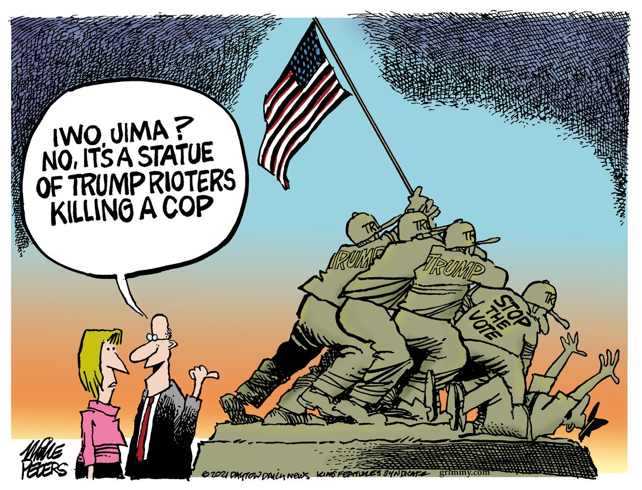 Week in cartoons: Frigid Texas, Rush Limbaugh and more