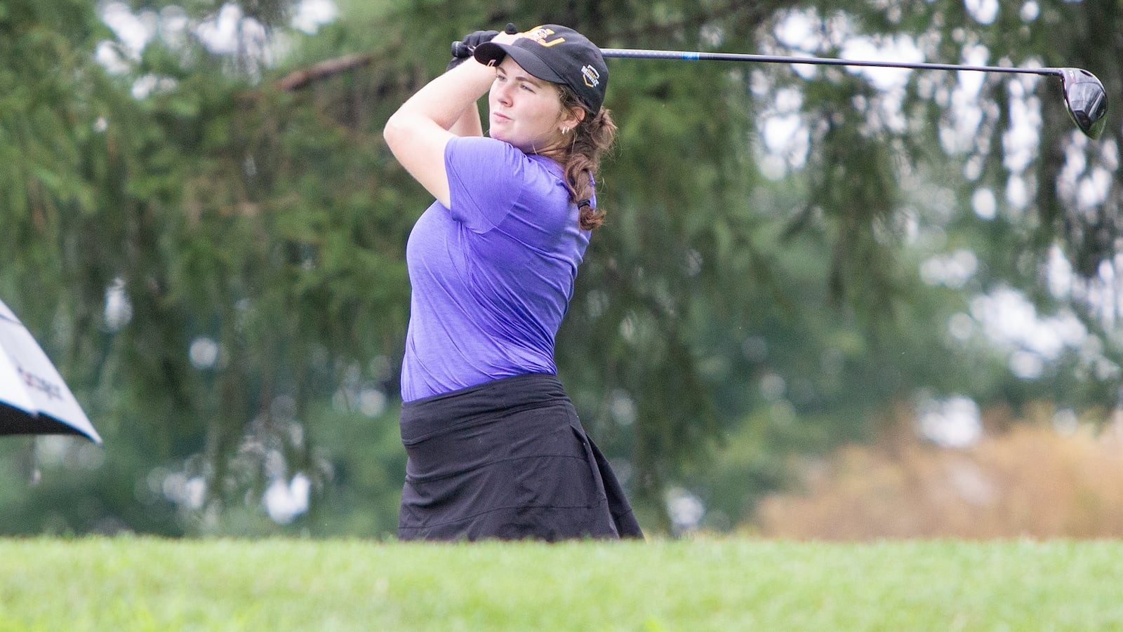 Former Centerville golfer Leeann Harker, who now plays at Ashland University, shot 76 Wednesday at the U.S. Women's Amateur qualifier at Walnut Grove Country Club. JEFF GILBERT/CONTRIBUTED