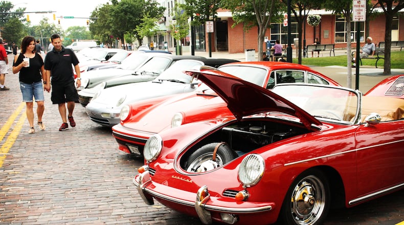 High Street in Oxford will be lined with Porsches on Saturday, Aug. 12, as part of the 4th annual Red Brick Reunion Porsche Show. LAUREN OLSON/2014