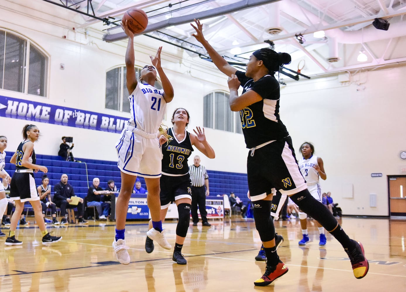 Hamilton vs Northwest girls basketball