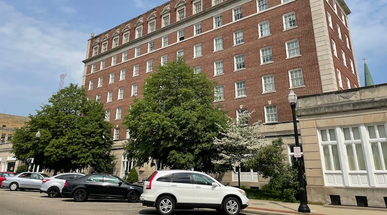 The near century-old Anthony Wayne apartments will be converted into a boutique hotel, according to a $16 million plan by a Cincinnati-based developer. MICHAEL D. PITMAN/FILE