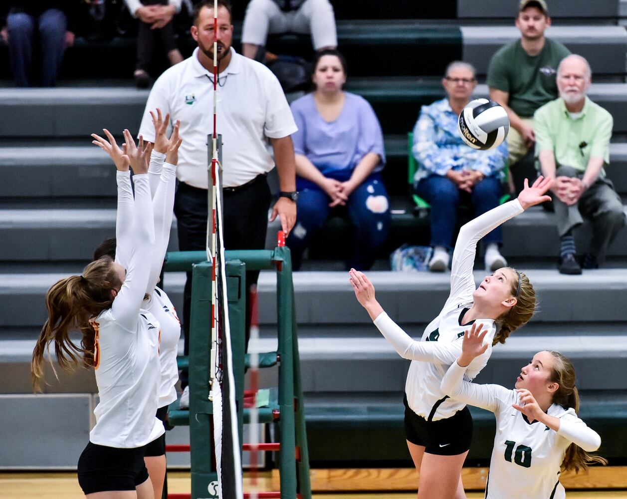 Badin vs Fenwick Volleyball