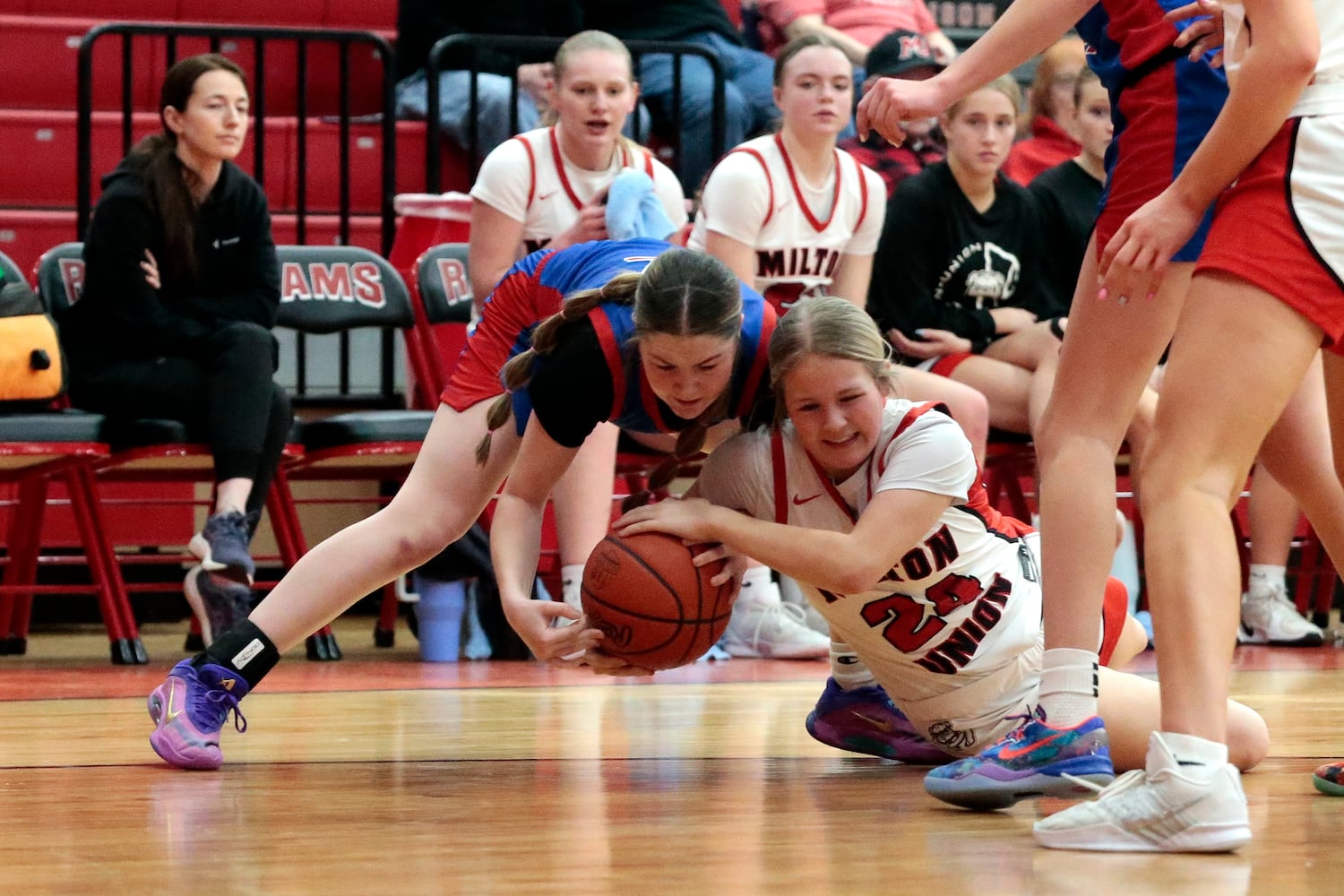 Northwestern Milton-Union basketball
