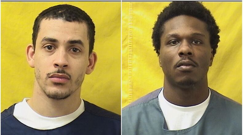 Dlaquan L. Millerton-Hart (left) and Kyle X. Bonaparte