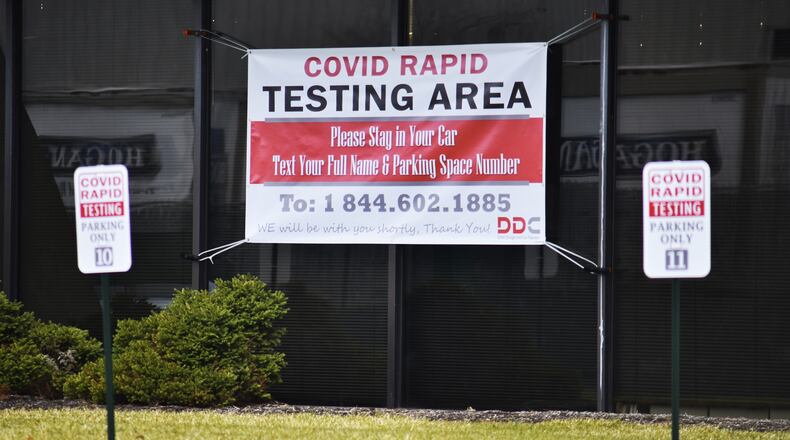DNA Diagnostics Center has continued to offer rapid antigen COVID-19 testing at their facility on DDC Way in Fairfield with results delivered to you while you wait in your car. They also offer a quick turnaround for PCR tests (within 24 hours), which can normally take days for results at other locations. NICK GRAHAM / STAFF
