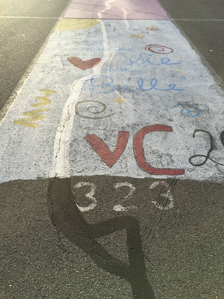 Lakota West senior parking spaces