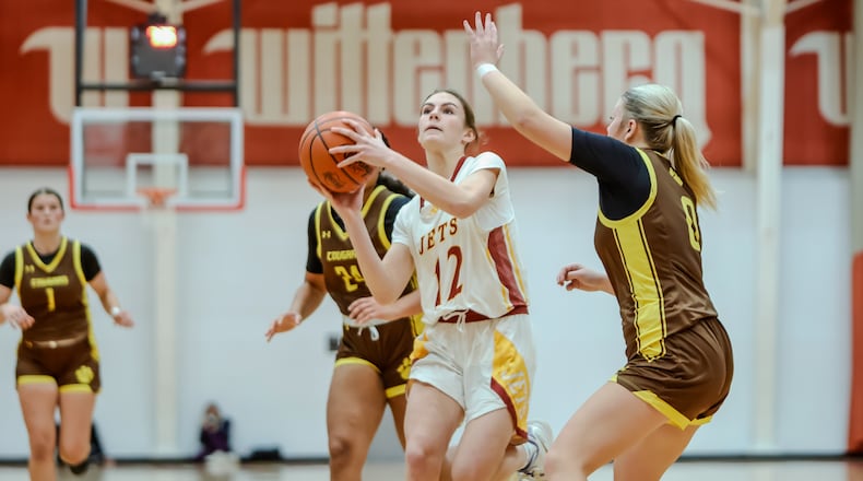 Images from the third annual Clark County Basketball Showcase - a prep boys and girls basketball event featuring all 10 schools in Clark County - held Monday, Dec. 30 and Tuesday, Dec. 31 at Wittenberg University's Pam Evans Smith Arena. MICHAEL COOPER / STAFF