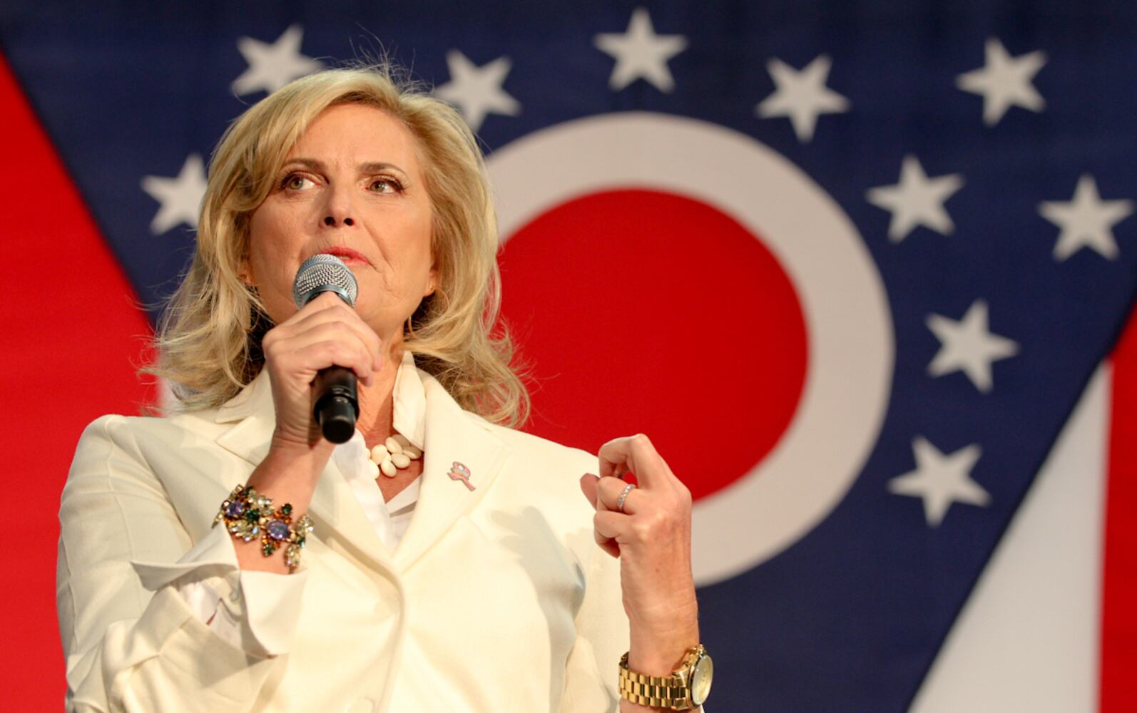 Ann Romney in Hamilton